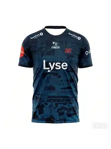 25-26 Eliteserien Viking Home Football Jersey Autumn Sports Leisure Dry Quickly Men's T-Shirt Children's Clothing Tee Y2k Woman