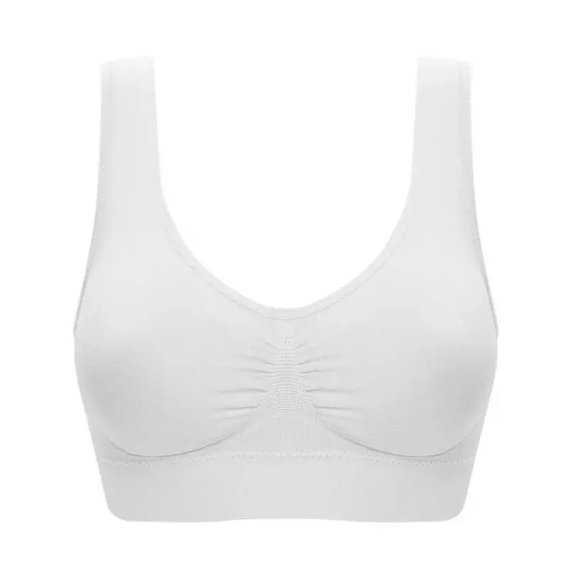 Sports bra, no padding, no underwire, plus size tank top, women's single-layer bra, women's underwear Sports bra, no padding, no underwire, plus size tank top, women's single-layer bra, women's underwear