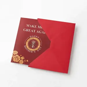 Funny Talking Mother’s Day Card with Voice Audio – Musical Pop Up Greeting Card for Mom, Wife, Grandma – Hilarious Gag Gift – 5x7 Card with Red Envelope