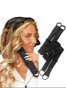 No Heat Curling Set, Natural Wave Styling Tools, Overnight Hair Roller, Safe for Sleep & Blow Dry, Suitable for All Hair Types, Heatless Hair Curlers