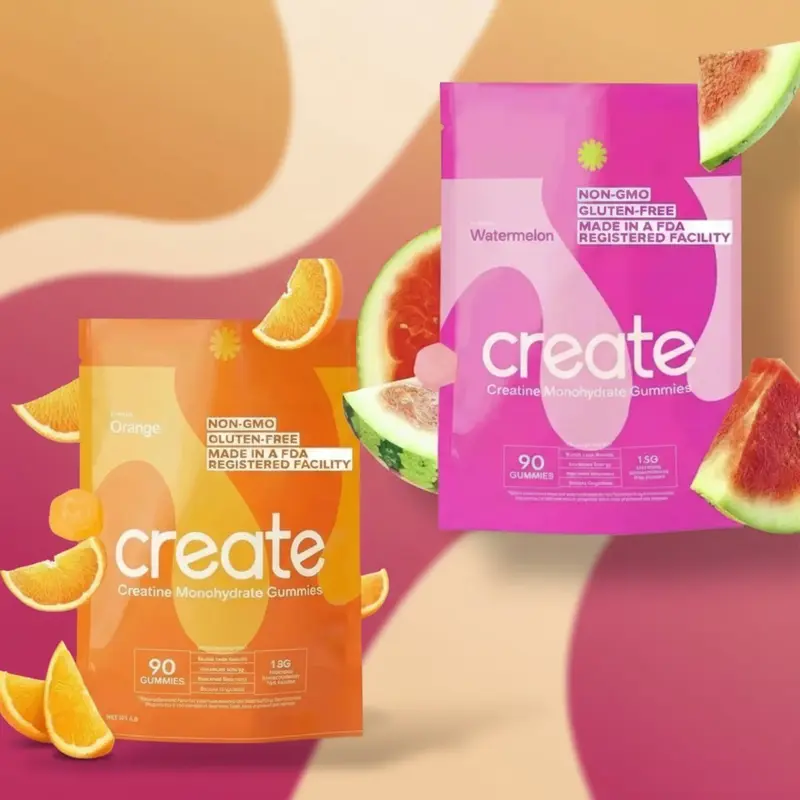 Sebelum berolahraga Creatine monohidrat Gummies Creatine monohidrat gula gratis