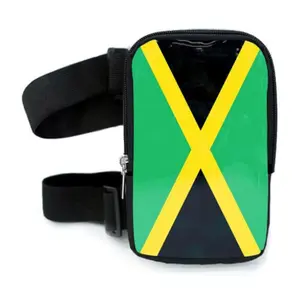 Run & Revel Caribbean Carnival Adjustable Thigh/Leg Bag - Jamaica