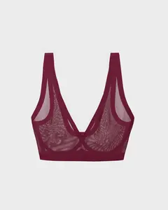 Tawny Port Sheer Bralette