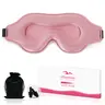 Albatross Health 3D Blackout Sleep Mask - Lash Safe, 0 Pressure Design, Buckle, One Size, Includes Earplugs & Pouch, Eyemasks for Sleeping, Eye Cover, Eye Patch for Lash Extensions