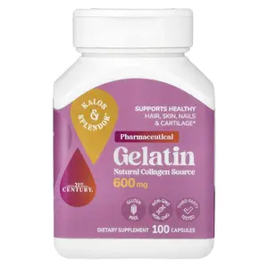21st Century Kalos & Splendor™, Gelatin, 600 mg, 100 Capsules