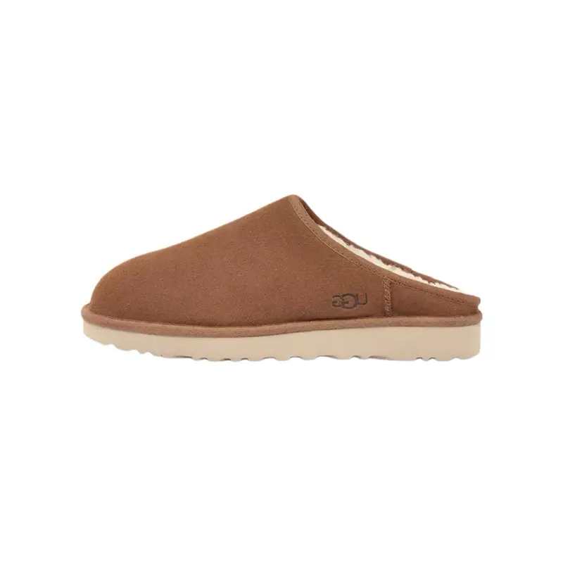 UGG Classic Slip-On Chestnut Men’s Perfect Trendy Casual Comfort Footwear Walking Shoes Boy Flipflop Slide Soft Classic
