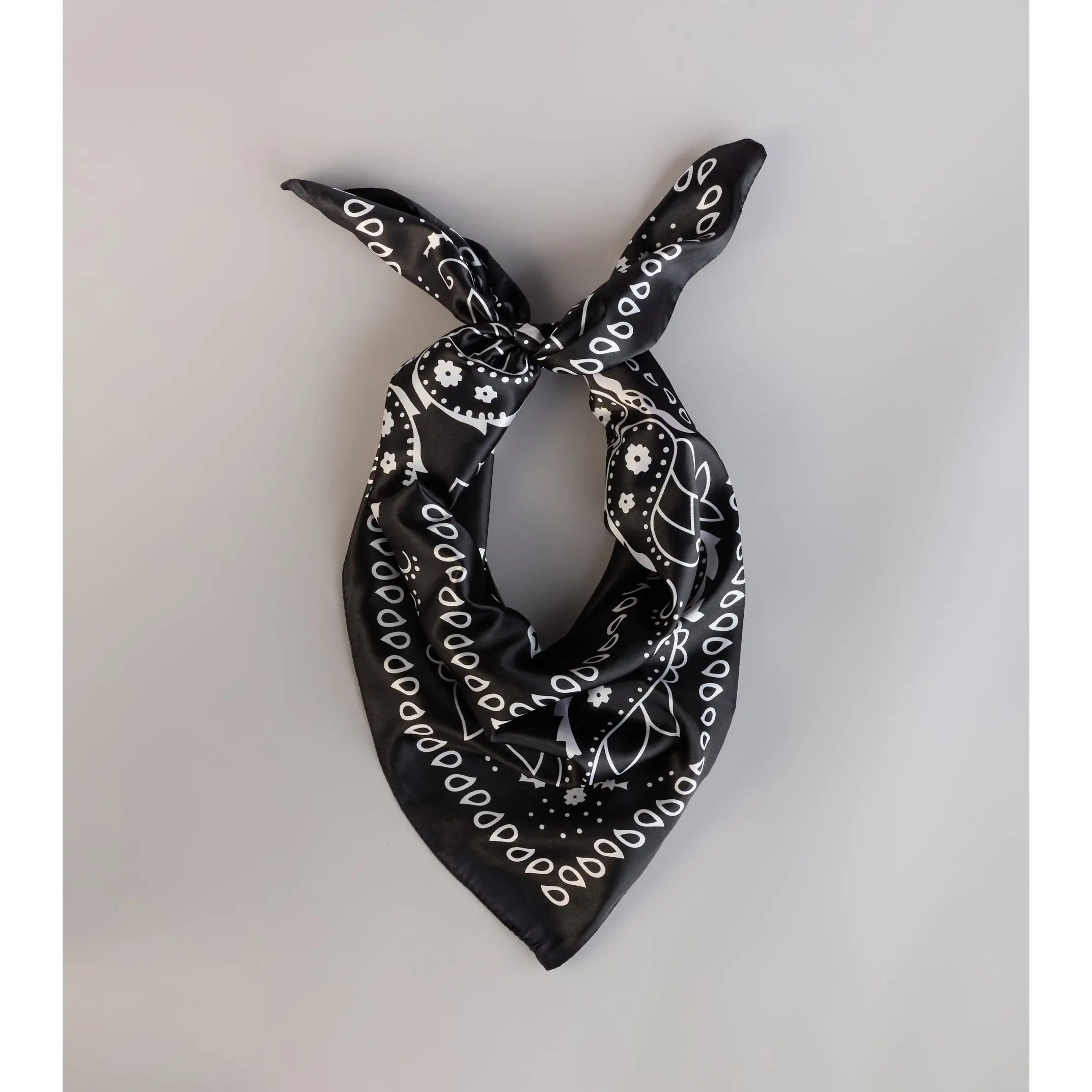 Weekend Energy Bandana Satin Scarf