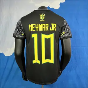 24 25 Brazil Rio De Janeiro City Jersey Jesus Statue National Team Short Sleeve Training Jersey 10 Neymar JR Football Jersey Does not apply