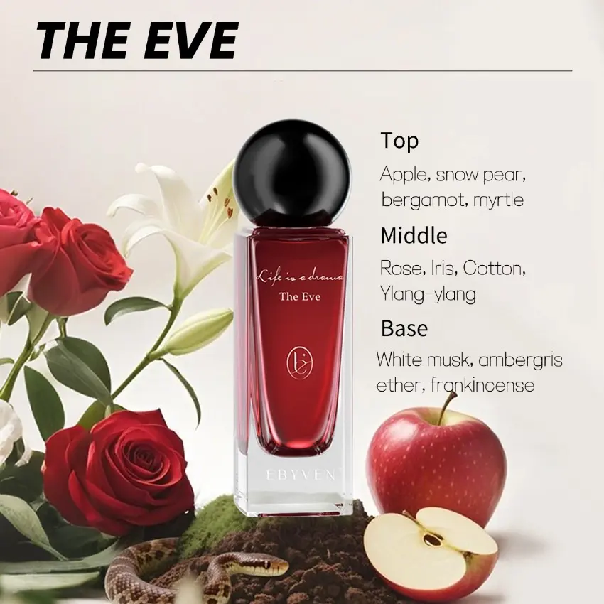 Ebyven Perfume Series Eau de Parfum 30ML, EDP Scents, Floral Scent, Long-Lasting Fragrance, Ideal for Shopping, Dates, Parties, Romantic & Casual Use, Floral Scented Perfume, EDP Fragrances