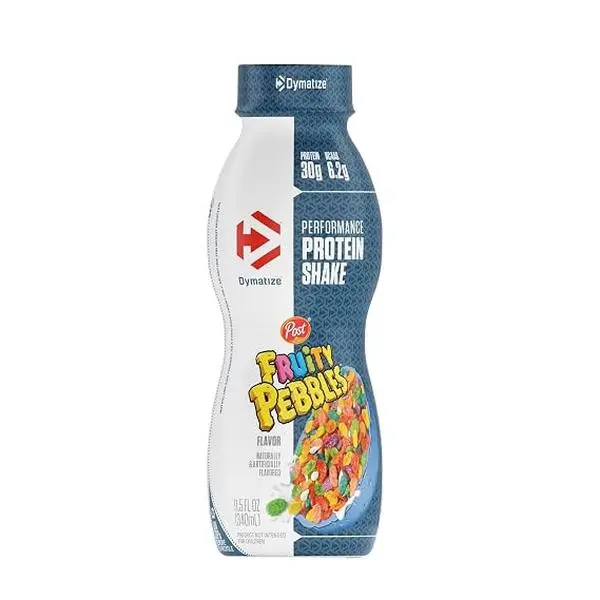 Dymatize Protein Shake, Fruity Pebbles, 30g Protein, Meal Replacement or Pre-Workout Drink