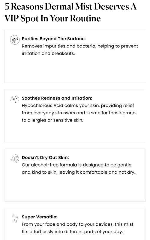 Dermal Mist