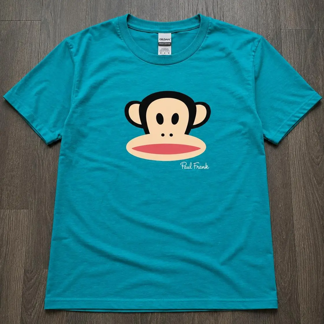 Gildan Paul Frank Julius Monkey Graphic Tee Vintage Cartoon Pop Culture Shirt Retro Streetwear