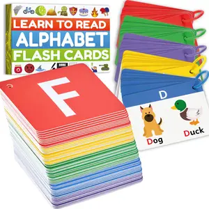 Alphabet Flash Cards - Thick ABC Flash Cards for Kids Ages 3-6 - Lowercase & Uppercase Letter Recognition Alphabet Flash Cards - Thick ABC Flash Cards for Kids Ages 3-6 - Lowercase & Uppercase Letter Recognition