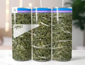 20 oz. 420 - Ziplock Bag Tumbler