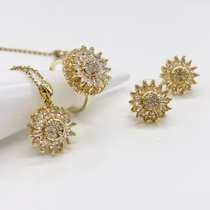 Fidget Ring Set Anxiety Necklaces, Spinner Rotating Earrings, Flower Crystal Spin Necklace, Stress Gift for her Anxiety Help Gift