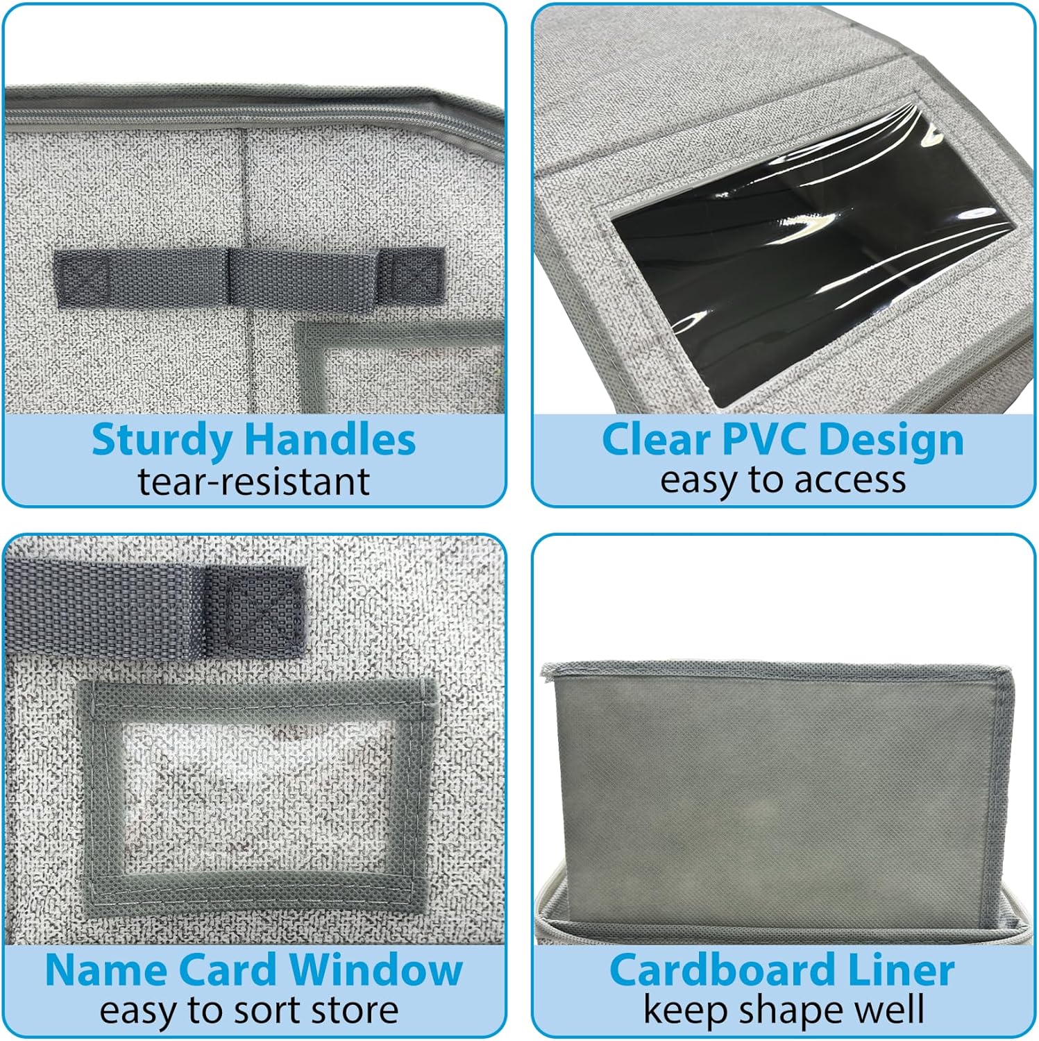 Hat Storage for Baseball Caps,2 PCS Stackable Hat Storage Boxes holds up to 24 Caps Hat Organizer for Closet, Sturdy Snapback Hat Boxes for Women&Men with Clear Window for Closet, Grey Hat Storage for Baseball Caps,2 PCS Stackable Hat Storage Boxes holds up to 24 Caps Hat Organizer for Closet, Sturdy Snapback Hat Boxes for Women&Men with Clear Window for Closet, Grey