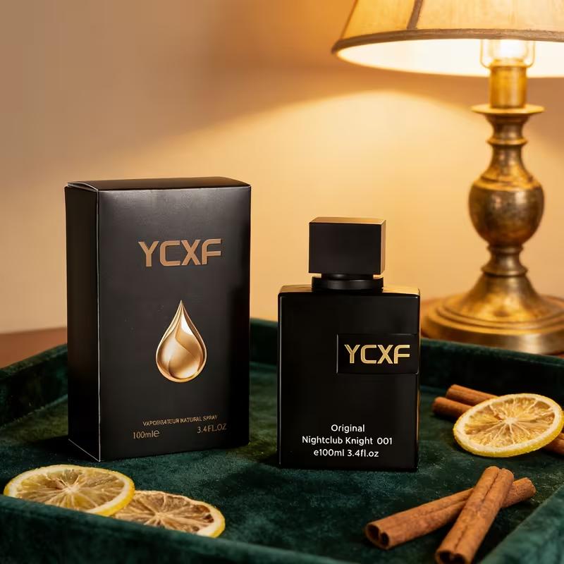 3.4 oz Men's Cologne Spray - YCXF Men's Cologne - Floral Gourmet Men's Fragrance - 6-8h Lasting Fragrance, Men's Charm Enhancer, Suitable for Dating and Daily Use, Christmas/Father's Day/Halloween Gifts