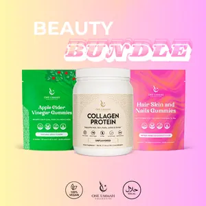 BEAUTY BUNDLE - Hair skin and Nails Gummies , Collagen Protein Powder, Apple Cider Vinegar Gummy Vitamins