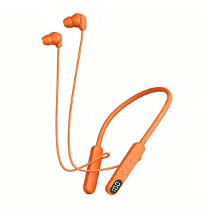 Neckband Bluetooth Earbuds with 48H Playtime, LED Power Display, Magnetic Earbuds, Low Latency Gaming Mode, Dual-Device Connection, for Sports, Work, and Daily Use tiktokshopcreatorpicks