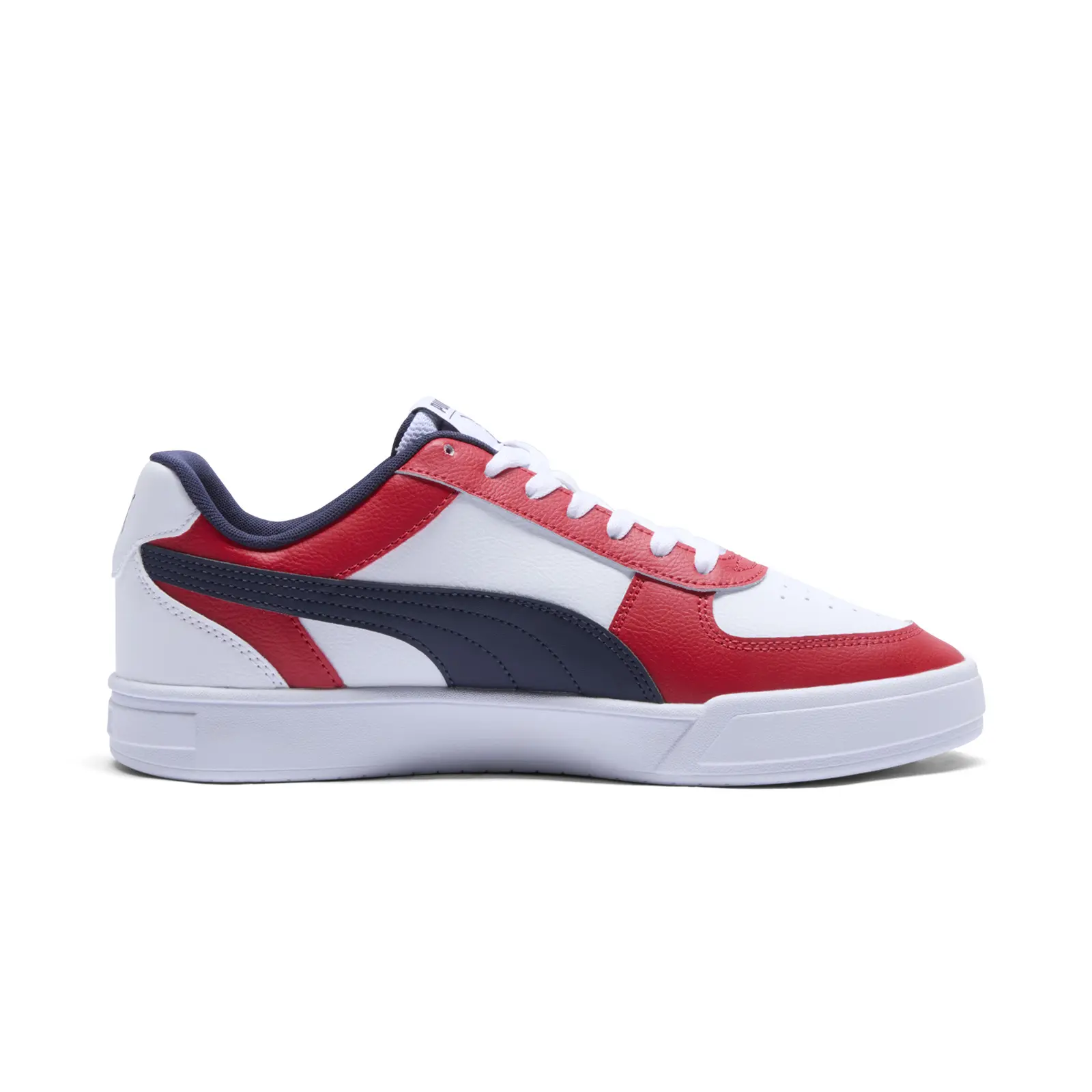 Puma Caven Chivas 39388101 Mens White Leather Lifestyle Sneakers Shoes