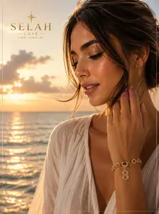 Gold Chain Bracelet with CZ Infinity Charm | Selah Luxe