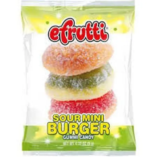 Sour Mini Burger Gummy Sour Mini Burger Gummy
