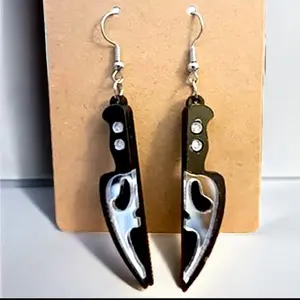 GhostFace Knife Earrings Foe Women | Horror Movie Earrings