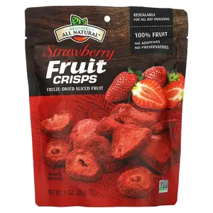 Brothers-All-Natural Fruit Crisps, Strawberry, 1 oz (28 g)