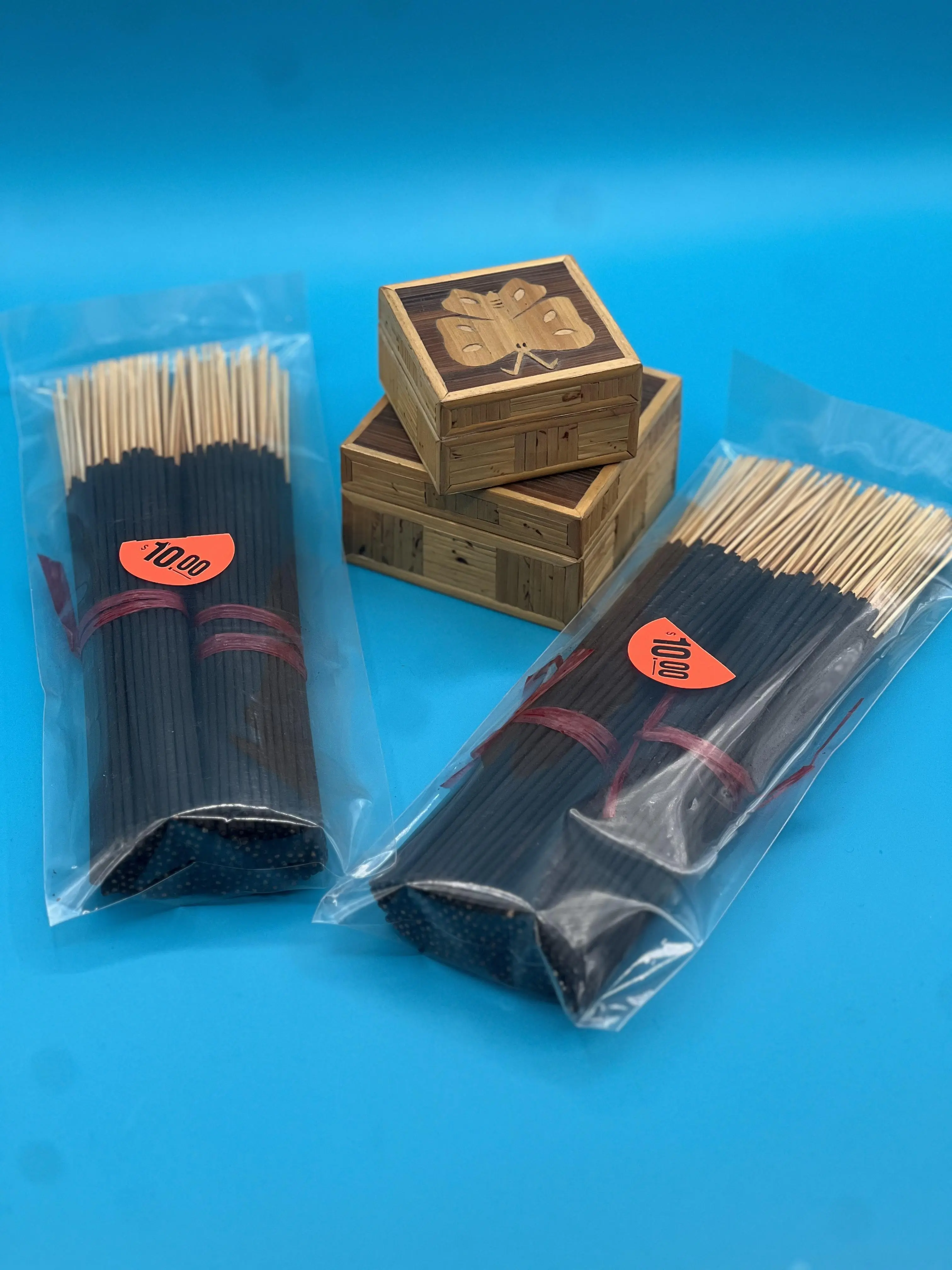 Syababa Rose Aromatic Scents Incense Sticks Set - 2 Bundles (100 Total) Home Fragrance Supplies for Spiritual Practices