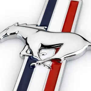 Car 3D Metal Badges Trunk Body Window Side Decoration Sticker For Ford ST Line Focus Mustang Fiesta Puma Ranger Kuga MK7 MAX F15