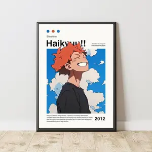 Haikyuu Poster, Hinata Design Poster, Manga Poster, Anime Poster, Anime Gift