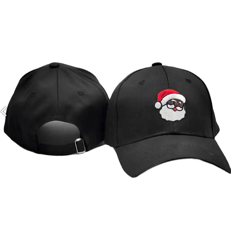 African American Santa Claus Christmas Baseball Cap Baseball Cap Baseball Cap