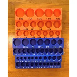 Complete Sae Socket Magnetic Organizer Bundle – 1/4&Quot;, 3/8&Quot; & 1/2&Quot; Drives - Fits With Craftsman, Husky, Quinn Master