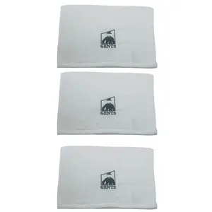 GENTS Barbershop Steam Towel – 100% Cotton Pre-Shave Hot Towel for Men, Soft & Super Absorbent Spa Washcloth – 12” x 16”  Reusable Quick-Dry (PACK OF 3)