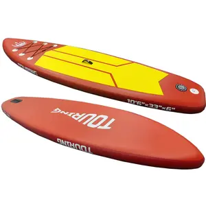 GARVEE Inflatable Paddle Board for Adults, Stand up Paddle Board Inflatable with SUP Accessories, 11'×33" Ultra Stable Sup Board, Fishing Blow up Paddle Boards with Paddle, Pump, Backpack, Fin