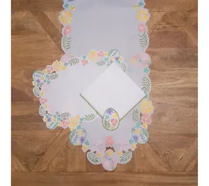 Elegant Easter Egg Placemats Set of 6 by Valerie