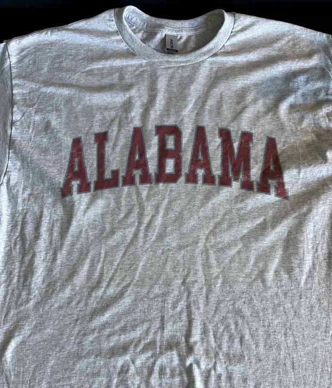 Vintage Varsity College T Shirt - AG