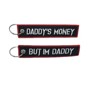 Daddys Money KeyTag keychain Color - Red