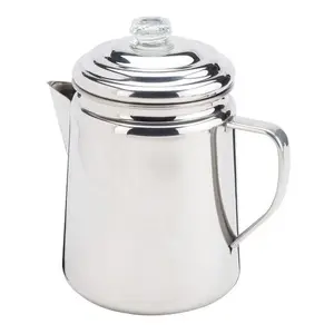Coleman 9.5 x 6.5 x 8 in. Percolator 14 Cup, Blue