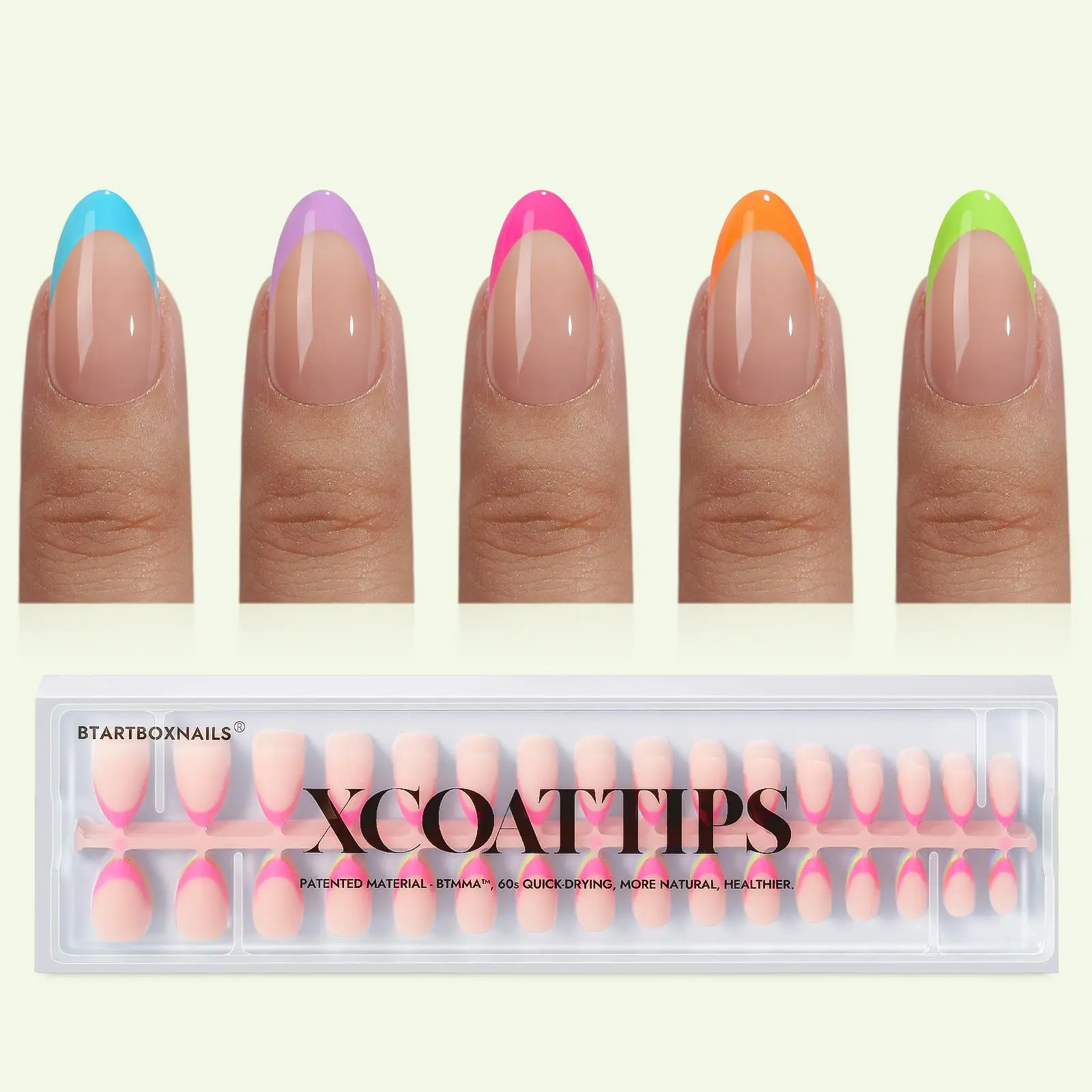 S Almond-Brighter pastel