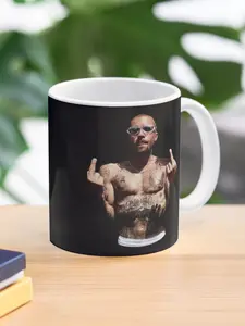 Funny JB Middle Finger Coffee Mug