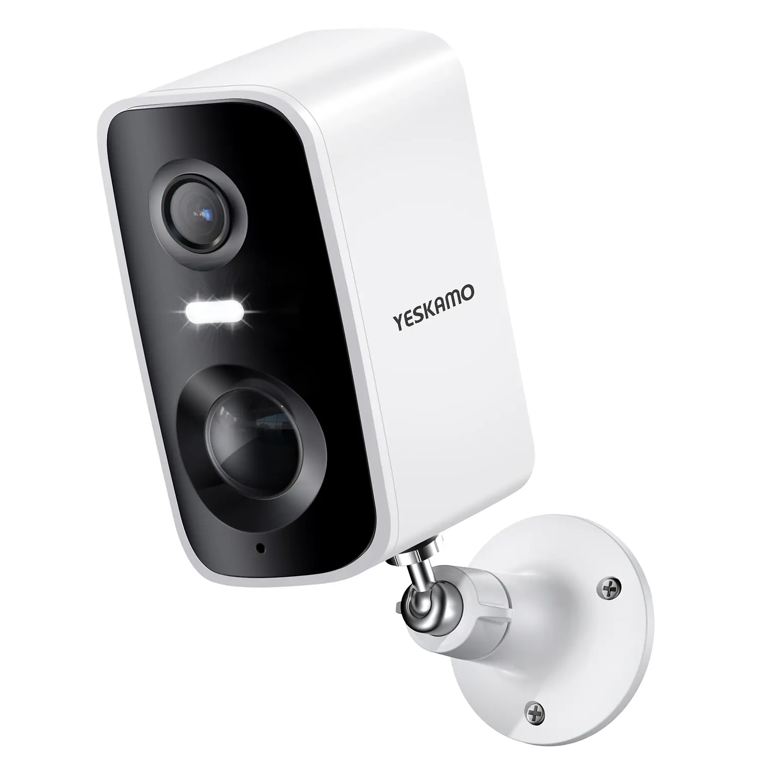 2k Battery Powered Security Camera Wireless Outdoor, AI Motion Detection, 2.4Ghz WiFi Full Color Vision Surveillance Indoor Home Camera, 2-Way Talk