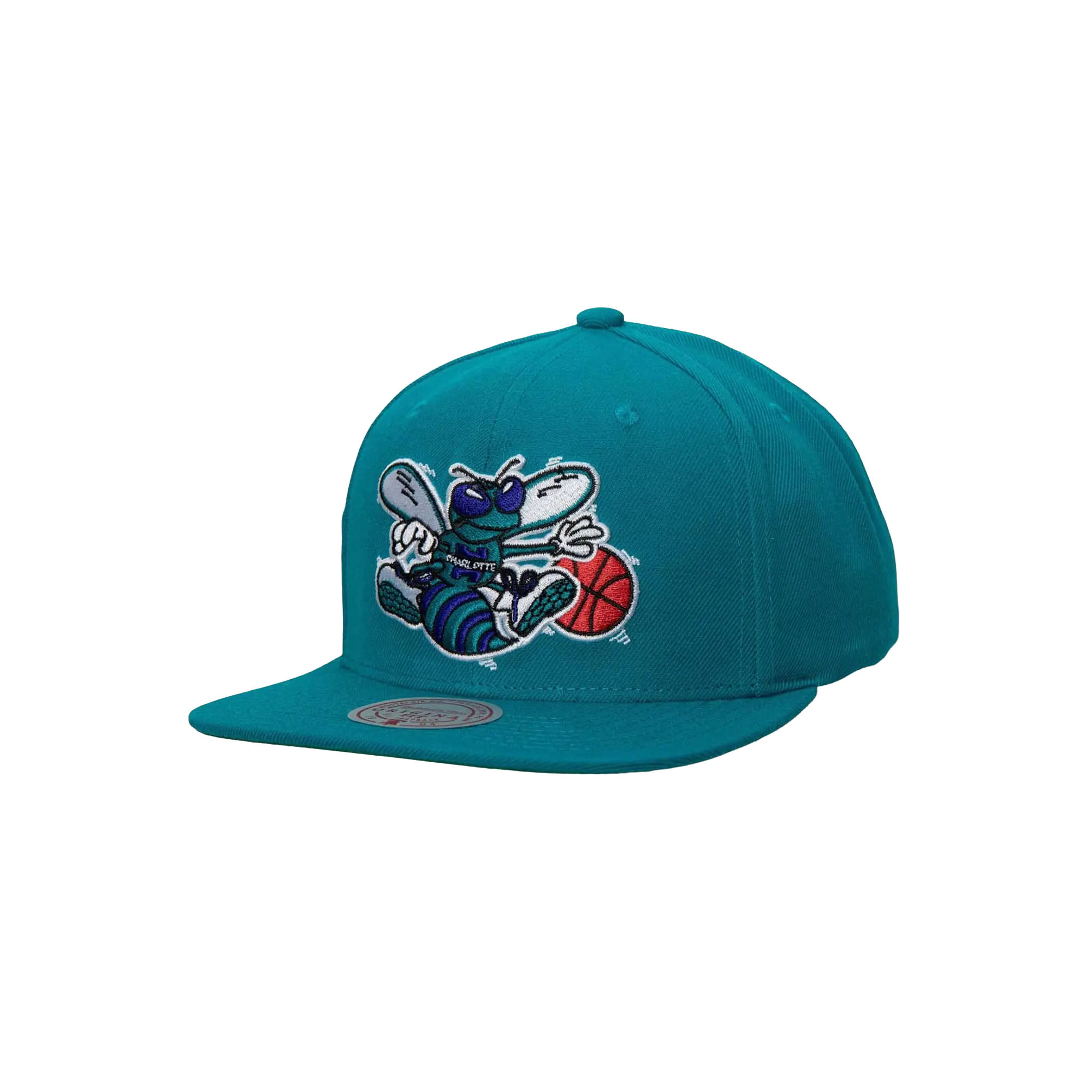 NBA Hardwood Classics Team Ground 2.0 Snapback Cap "Charlotte Hornets - Teal" HHSS3258 CHOYYPPPTEAL