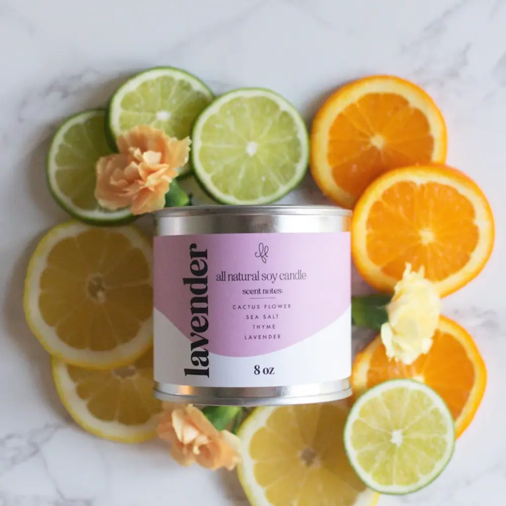 Paint Can Candle - Lavender