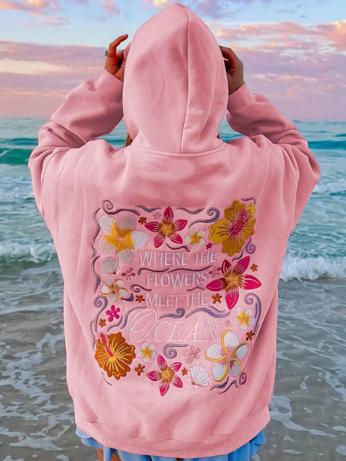 hollister crewneck sweatshirt pink - TikTok Shop