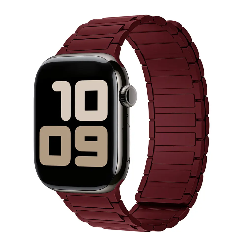 Strap For Apple Watch ultra 2 Band 49mm 45mm 44mm 40mm 42mm 46mm 41mm 38mm Magnetic Silicone Bracelet IWatch Series 10 SE 9 8 7 Strap For Apple Watch ultra 2 Band 49mm 45mm 44mm 40mm 42mm 46mm 41mm 38mm Magnetic Silicone Bracelet IWatch Series 10 SE 9 8 7
