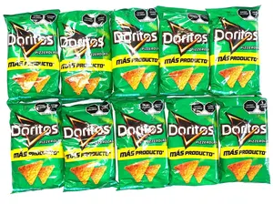 10 - PK DORITOS PIZZEROLAS, Sabritas Chips, Snack Crispy Crunchy Bite - 58 GRAMS PER BAG - MEXICAN CHIPS - PAPITAS MEXICANAS - SABRITAS MEXICANAS