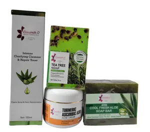 Elizabeth O Beauty Essentials Advance Acne Treatment Kit - 4 Pieces for Skincare and Skin Repair