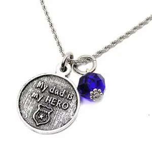 My Dad My Hero (Police) Catalog Necklace