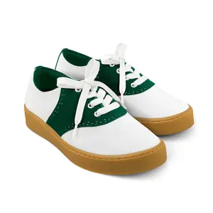 Hot Chocolate Design Saddle Green Casual Sneaker